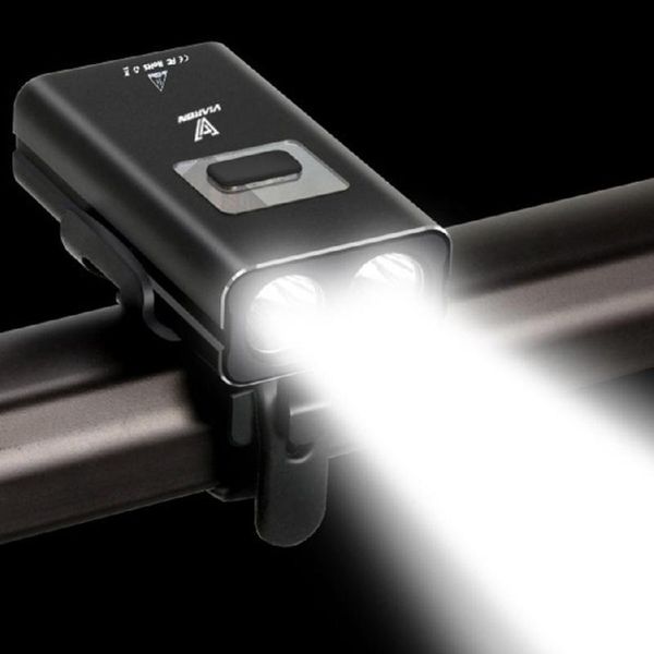 

bicycle light 6 lighting modes usb rechargeable 1200mah bike light bike accessories