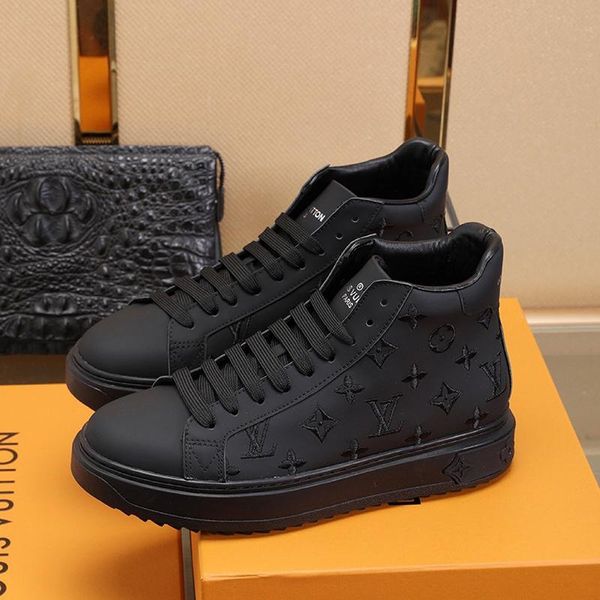 

men shoes zapatos de hombre autumn and winter sports outdoor walking vintage footwears high plus size casual men shoes, Black