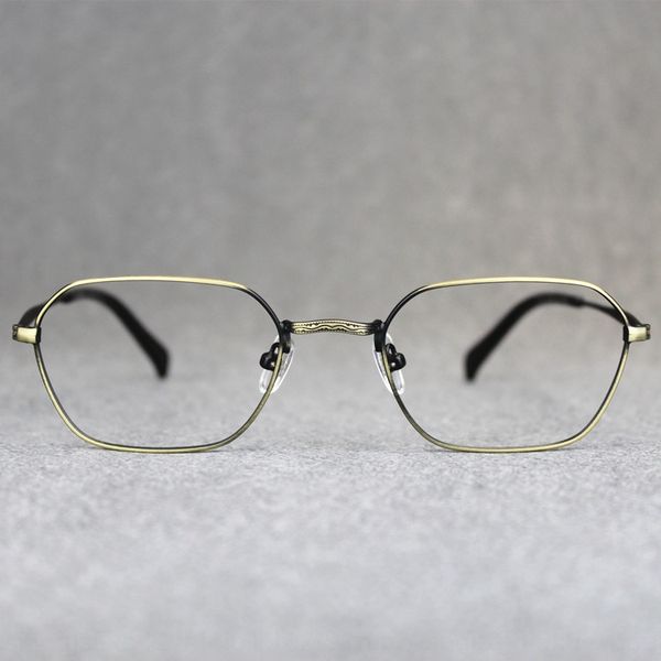 

new high-grade alloy ultra light memory myopia female oval myopia glasses frame full frame male glasses 3108, Silver