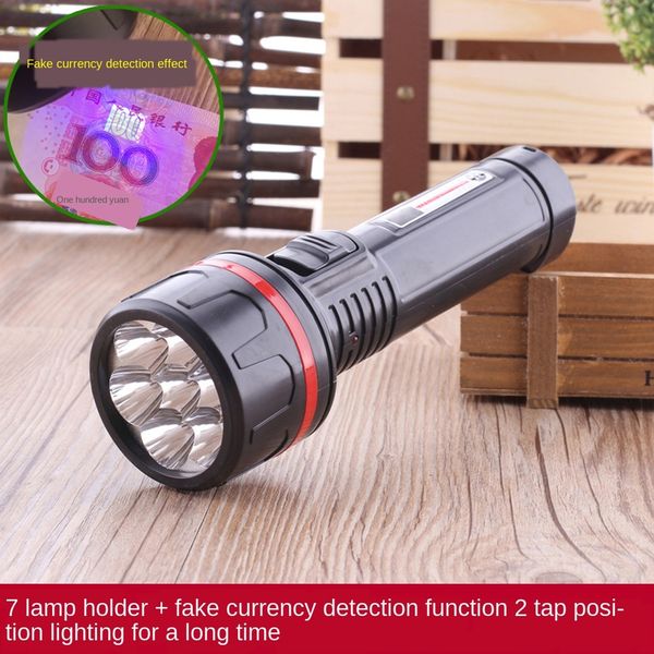 

ntkbj с банкнота детектор фиолетовый свет / белый 7 лампа держатель / 2 led перезаряжаемые вспышка с детектором банкнота фиолетовый свет / б