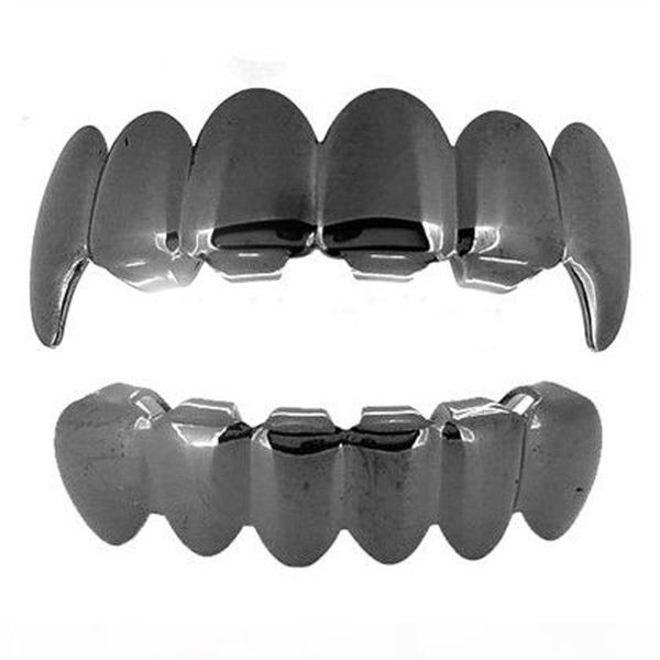 

ice out bling hiphop grillz cubic zirconia black teeth grillz mens designer jewelry cool hip hop dental grills
