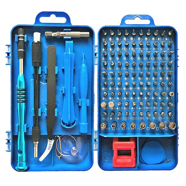 

110 in 1 mini screwdriver set of screw driver bit set precision for lap phone watch tablet electronic device hand tool