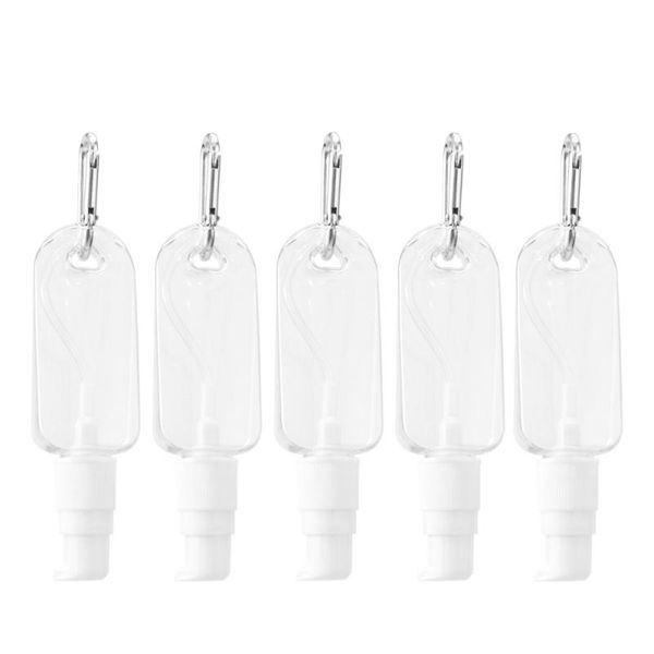 

5шт travel дезинфицирующее средство для рук контейнеры transparent empty bottle