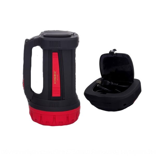 

кан мин вспышка перезаряжаемые портативный led search сильный свет дальний фонарик супер яркий ночной патруль высокой мощности освещения