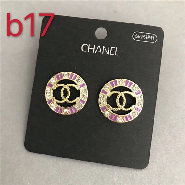 

552pcs 1 set fashion rhinestone zirconia stainless steel stud earring for women, Golden;silver