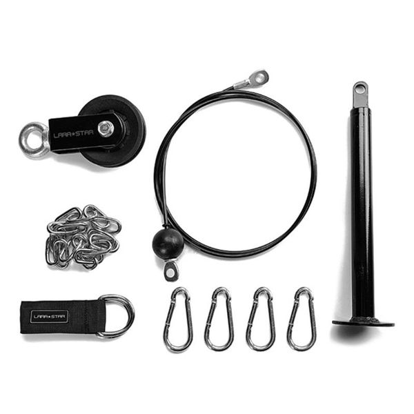 

accessories indoor outdoor exerciser fitness pulley cable system force tool forearm arm workout training gym lifting machine muscle strength