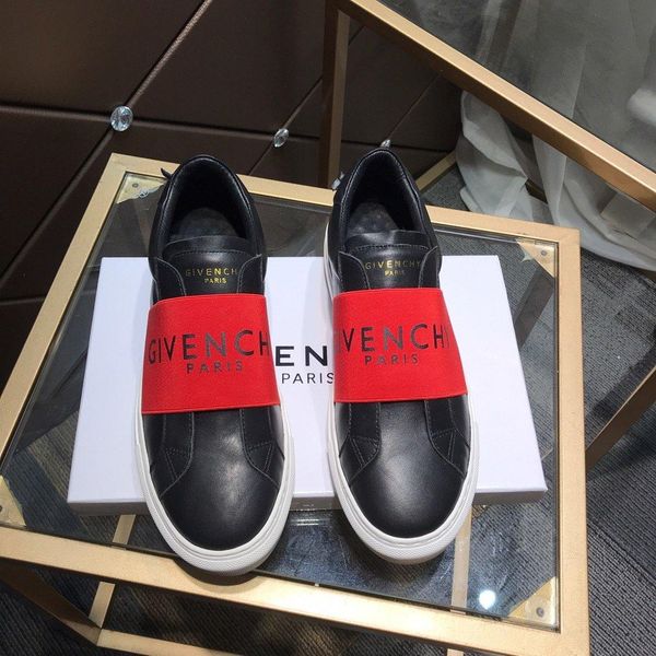 

2021-2020t high -end limited -edition leather elastic low -casual men 's shoes ,fashionable and comfortable sports shoes ,wild fla, Black