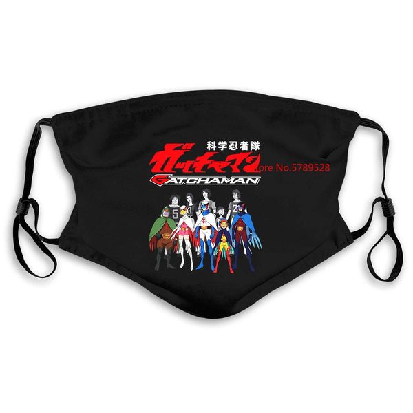 

gatchaman japan classic anime movie sizem l x print men round neck men mask women kids pm25 wxgsu
