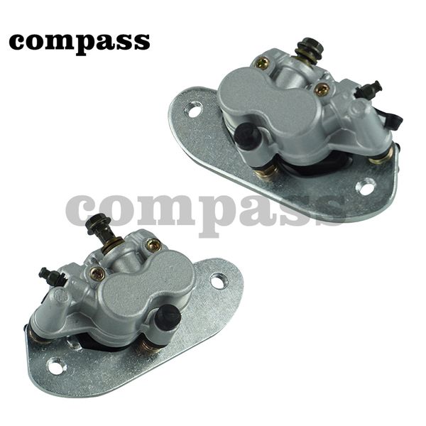 

motorcycle right and left rear brake caliper with pads for rhino 700 4x4 2008 2009 2010 2011 2012 2013
