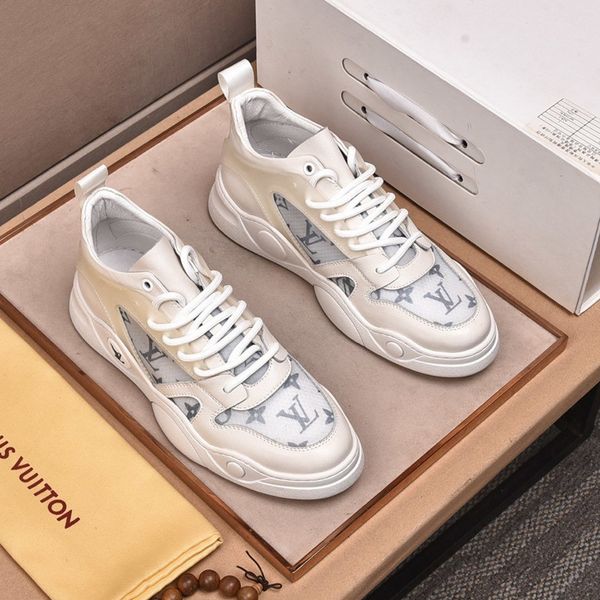 

033 men's designer casual sports shoes and famous brand outdoor casual shoes, fast delivery in the original box, Black