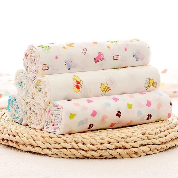 

newborn double-layer gauze pure cotton bath towel baby thin bath towel baby blanket