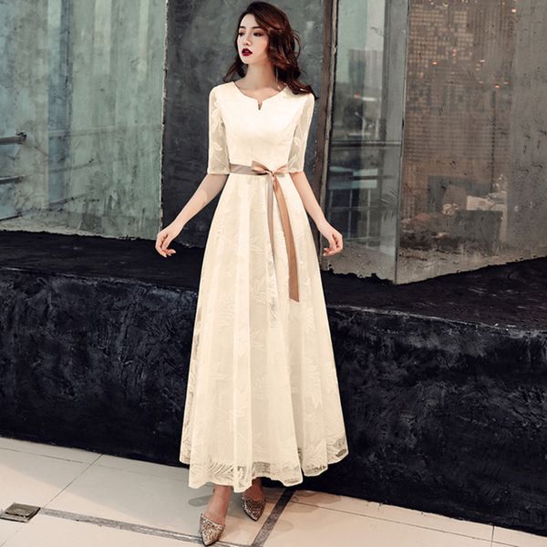 

ethnic clothing bride dress cheongsam oriental womens wedding half sleeve party qipao chinese style elegant long robe clothes vestido xs-xxx, Red