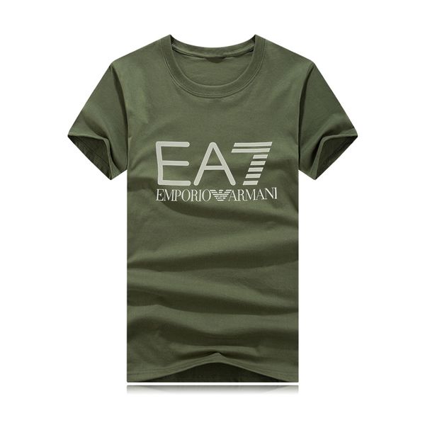 

summer designer t shirt men's and women's cotton ea print brand t shirt fashion designer clothing popular alphabet street hip-hop, White