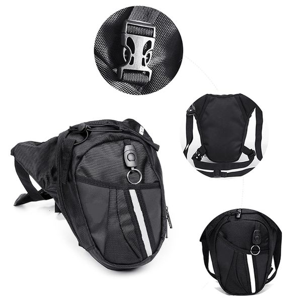 

waist bag oxford nylon bag leg drop motorcycle waist pack fanny thigh belt bike bags