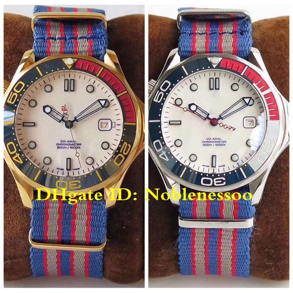 

2 color cal.2507 movement mens automatic master liquidmetal ceramic james bond skyfall spectre 007 nota fabric co axial ur factory watches, Slivery;brown