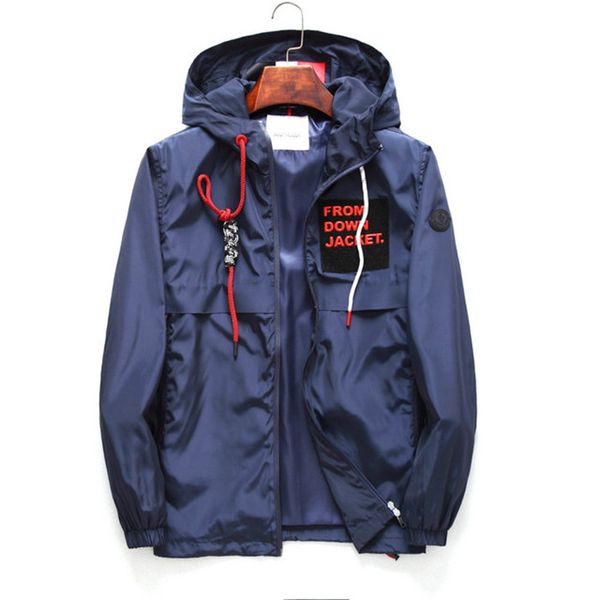 

new arrival fashion designer goods new men hooded jacket coats windproof man winter coat, Black;brown