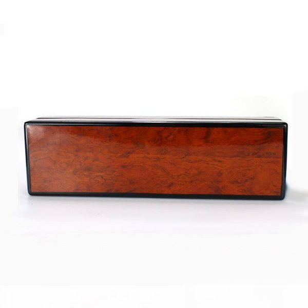 

d without logo fashion wood box gift packaging wooden watches box for wristwatch jewellery storage case, Black;blue