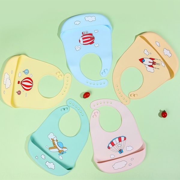 

orange baby silicone silicone napkin napkin baby three-dimensional waterproof super soft dining dining bib large saliva bib wash-free