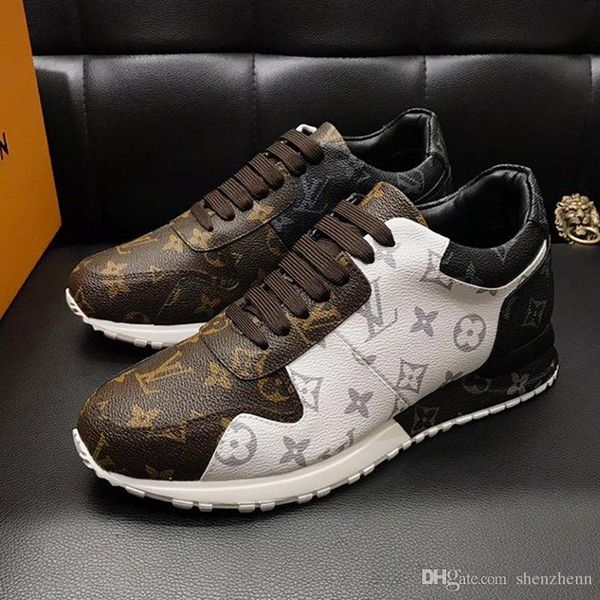 

new luxury sports shoes for men sneakers flats casual comfort trendy footwear lace -up mens shoes fashion sneakers luxury drop s, Black