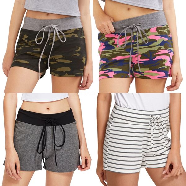 

womens casual shorts summer print pants women beach shorts swimwear 2020 women summer fashion bermuda #444#1021, White;black