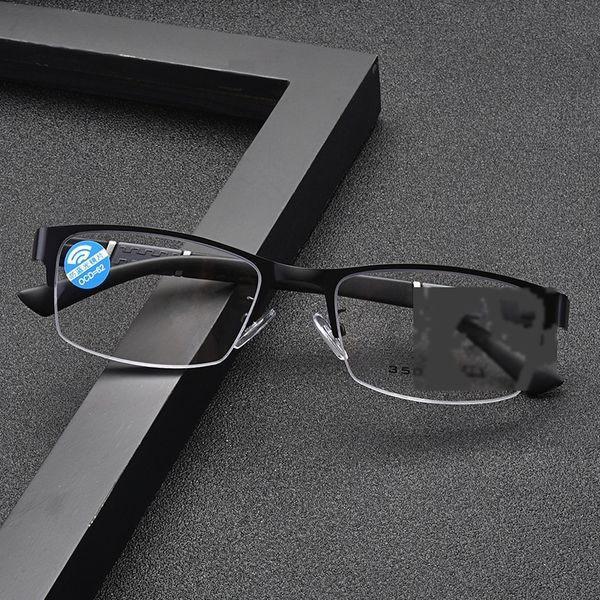 

vnjge men's and women's anti-blue light glassesglasses presbyopic glassesradiation external progressive multi-focus presbyopic gla, Silver