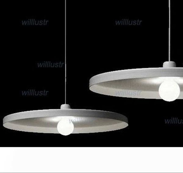 

tossb disc pendant lamp belgium design lighting toss b light modern suspension lamp white and black color 2 sizes ing