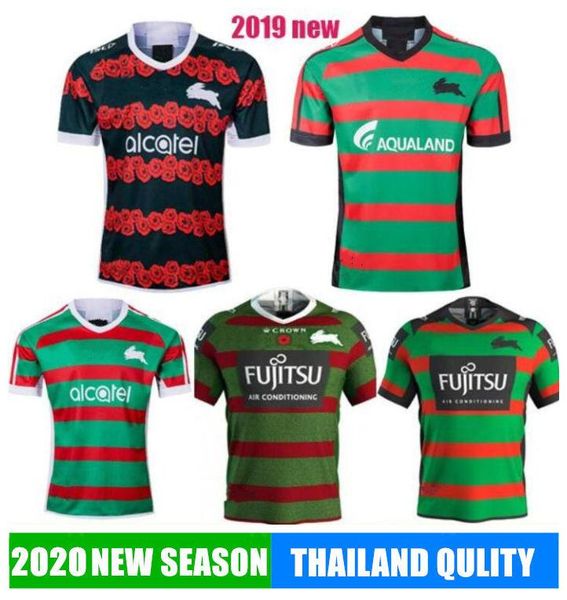 

2019 20 australia sydney rabbitohs rugby jersey shirts sport 1 inglis 2 jonhson 3 fuimaono 4 gagai 5 burns burgess cook musgrove, Black;gray