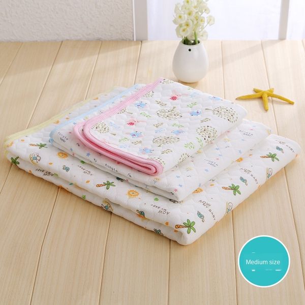 

small score medium size baby waterproof breathable ecological cotton urine baby washable cotton urine pad menstrual pad