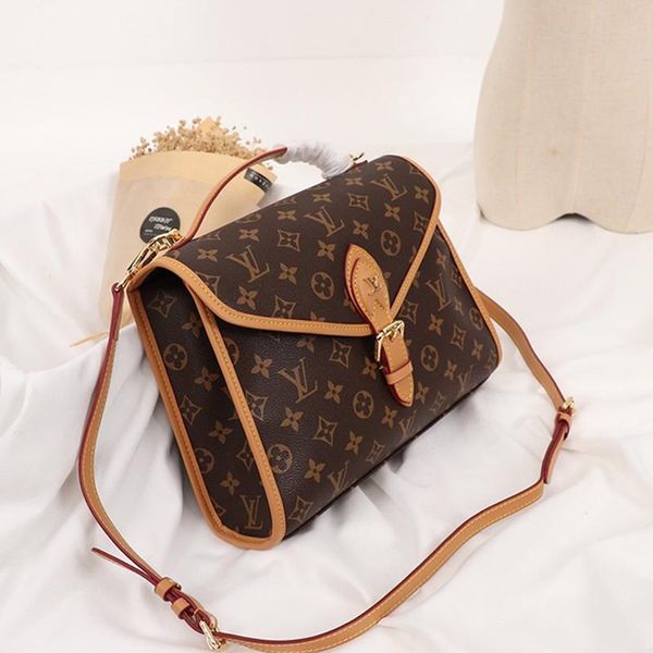 

womens bag vintage classic leather shoulder small flap crossbody handbags handle totes sac bandouli Ã¨re sale fast delivery