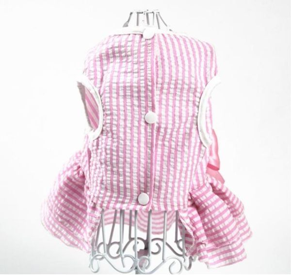 

spring/summer pet dog dress bow skirt miniature dog teddy cat lovers friend dress pet dress