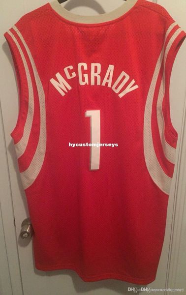 

wholesale tracy mcgrady jersey men ad #1 t-shirt vest stitched basketball jerseys ncaa, Gray