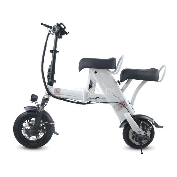 

400w mini foldable electric scooter double person smart city walking tool electric bicycle scooter 36v 15a mileage 50km, Silver;blue