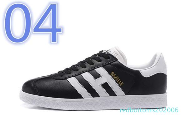 

gazelle men & women low gazelle trainer black red pink grey lightweight breathable walking shoes t01