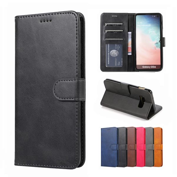 

cover case for samsung s10e case on galaxy s10 plus 5g luxury magnetic flip wallet stand leather phone bag for samsung s 10 etui