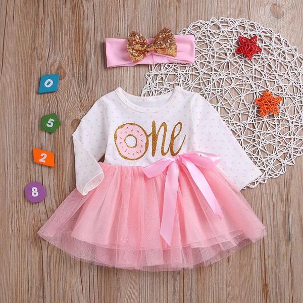 

cute pink girls clothing knitted shirt mesh princess dresses long sleeve newborn mini dress for spring&autumn party fille, Red;yellow