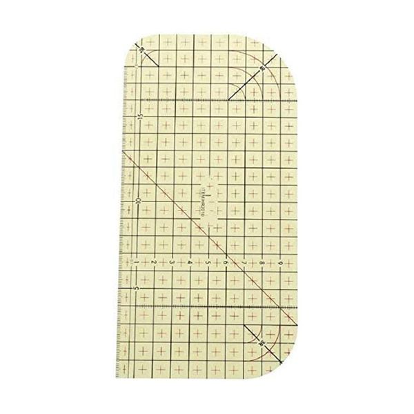 

ironing measuring ruler patchwork sewing tools for clothing measuring making diy sewing supplies, Black