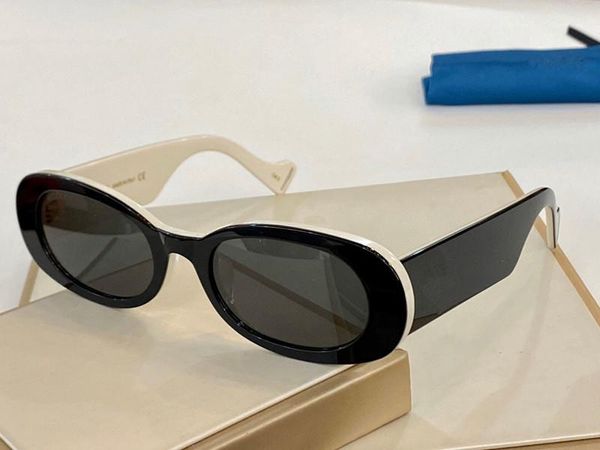 

new 0517 sunglasses for women men special uv protection women designer vintage small oval frame come with case 0517s, White;black