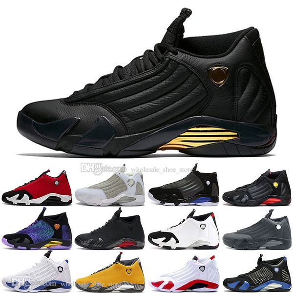 

14 14s gym red last sblack toe fuchsia blast mens basketball shoes doernbecher dmp thunder men women sports designer sneakers