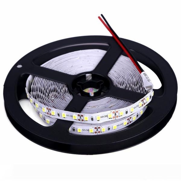 

High Brightness 5M 600led SMD 2835 LED Strip Non waterproof DC 12V Diode Tape 120led m Super Brighter than 3528 Flexible Light