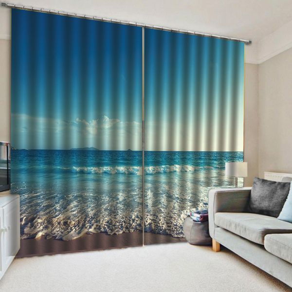 

blackout curtains, 3d print curtain living room bedroom drapes