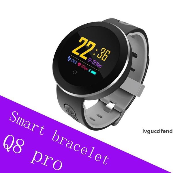 

q8pro smart watch wristband blood pressure heart rate monitor sports smart bracelet waterproof motion tracking wristwatch band