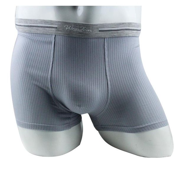 

mens cotton underwear for men classical boxers cuecas shorts kg-5, Black;white