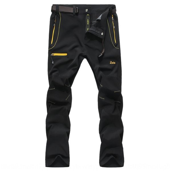 

wm2fd spring and summer outdoor men's bicycle fleece lightweight breathable stretch fleece waterproof quick-drying pants men's mou, Gray;blue