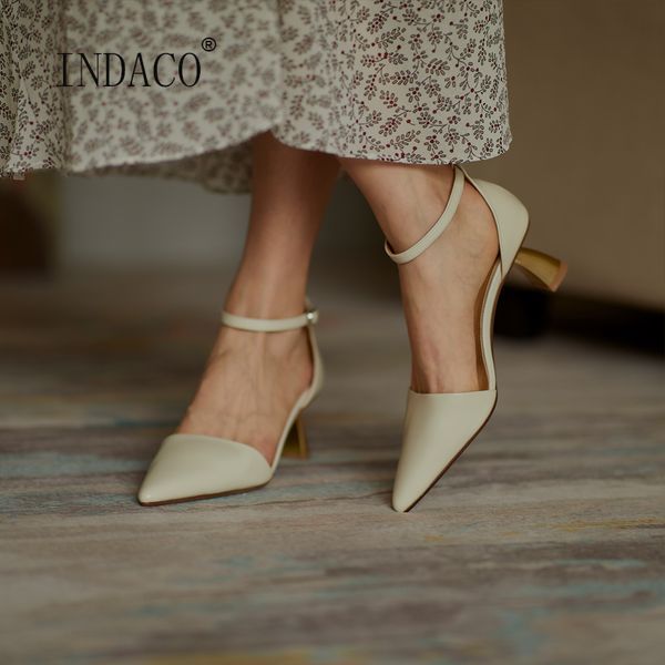 

черный бежевый пяток женщин кожа пяток женщин сандалии моды 2020 5.5cm, Black