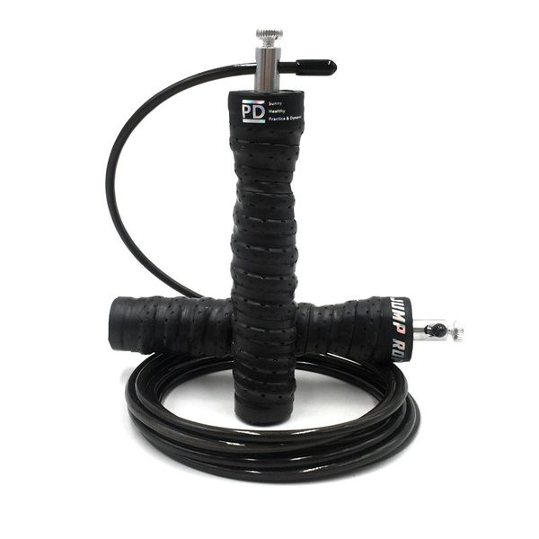 

pu sweat absorbing gym industry jump rope steel wire speed skipping jump rope