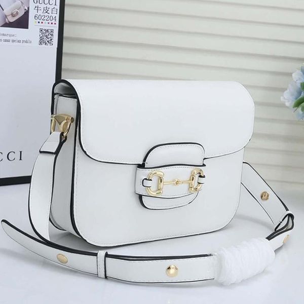 

new 2021 women bags classic designer type horsebit bag retro style ladies crossbody bags leather womens shoulder bag bolsa de hombro
