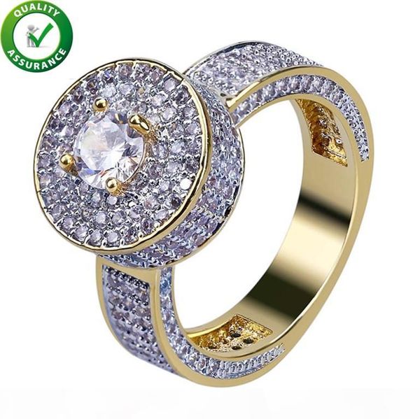 

hip hop mens jewelry rings gold diamond love ring luxury designer championship finger rings engagement wedding sets iced out rapper charms, Silver
