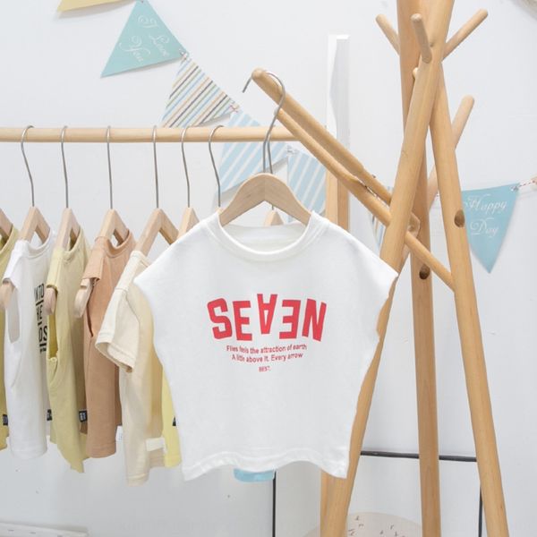 

boys t-shirt vest ' babies' summer clothes 2020 new sleeveless t-shirt western style children's thin vest summer korean style, Blue