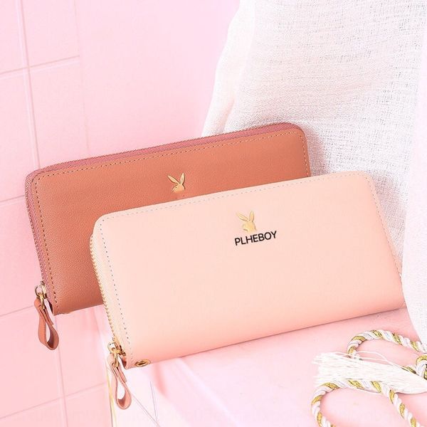 

childe new women's wallet simple hand mobile phone bag hardware childe long zipper mobile phone bag korean all-match popular handbag
