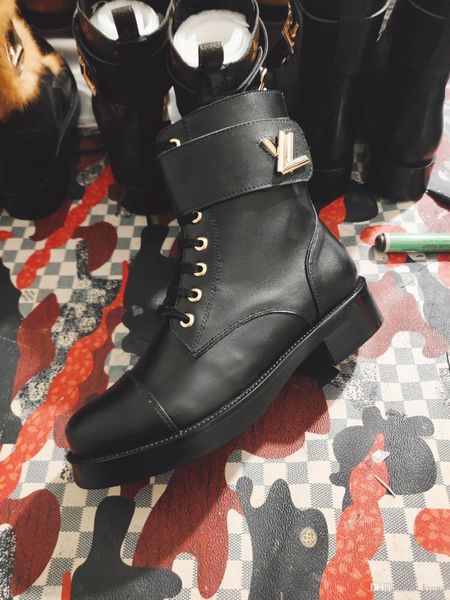 

printed stripes short boots hook loop leather lace up womens motorcycle boots,personality wild womens martin boots 35-42 0021, Black